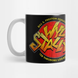 Distressed Wyld Stallyns Mug